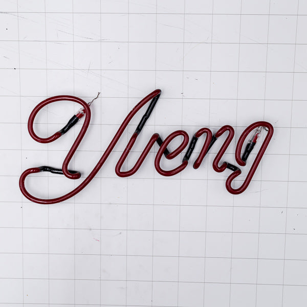 Yueng Script Word unit for New York Giants or others Yuengling Replacement Tube - Neon Sign Part