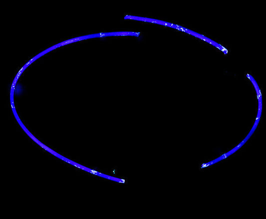 Inside Blue Hurricane Border for Various Hurricane Miller Lite Replacement Tube - Neon Sign Part