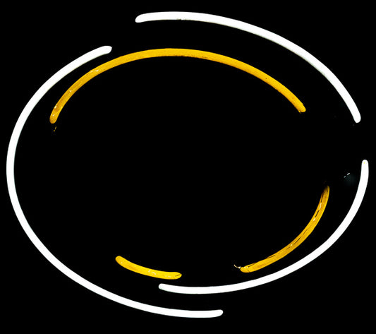 Yellow / White Border for Miller Lite Replacement Tube - Neon Sign Part