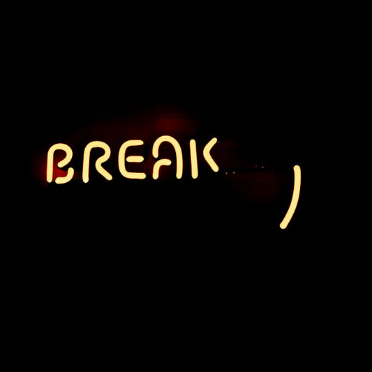 BREAK Single Stroke Word unit for Bud Light Spring Break Replacement Tube - Neon Sign Part