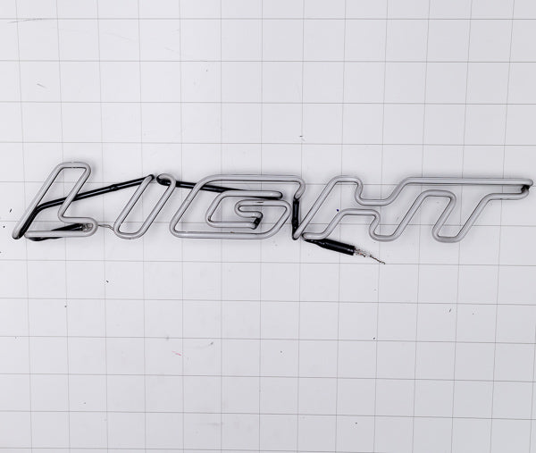 LIGHT Double Stroke Word unit for Bud Light Spring Break Replacement Tube - Neon Sign Part