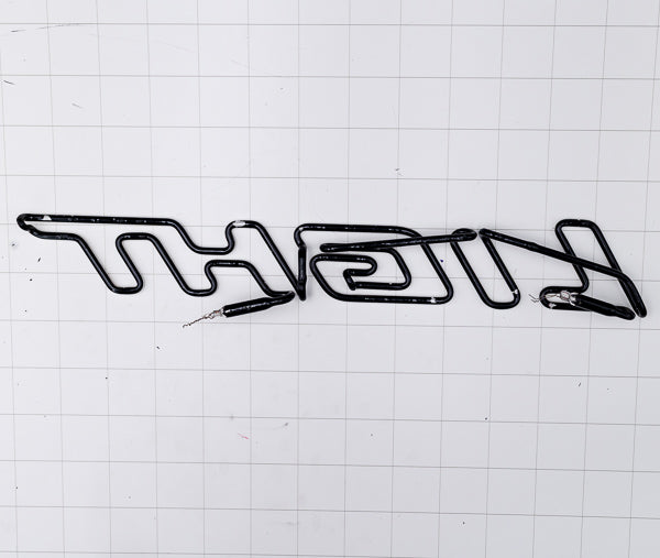 LIGHT Double Stroke Word unit for Bud Light Spring Break Replacement Tube - Neon Sign Part