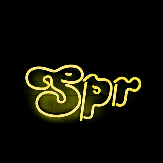 Spr Double Stroke Word unit for Bud Light Spring Break Replacement Tube - Neon Sign Part