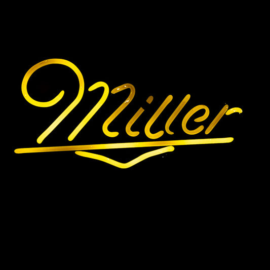 Miller Single Stroke Word unit For Miller Genuine Draft Replacement Tube - Neon Sign Part