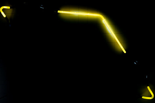 Upper Yellow Border for Boulevard Brewing Company Replacement Tube - Neon Sign Part
