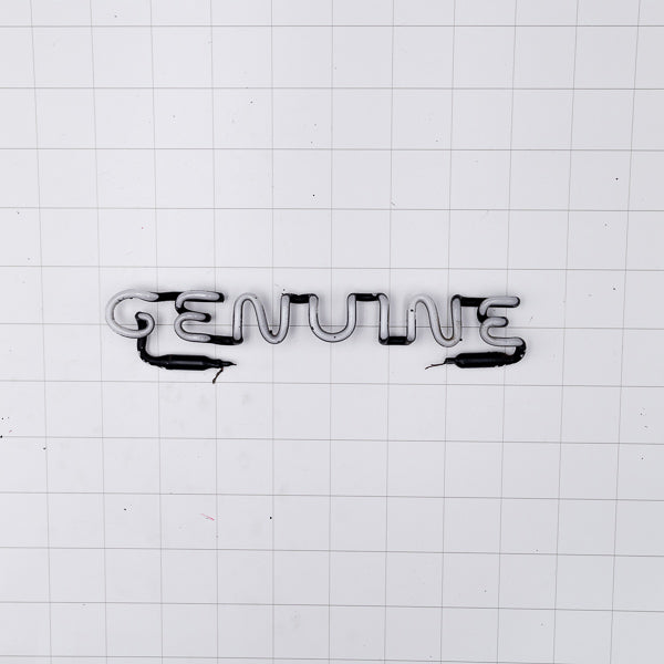 GENUINE Single Stroke Word unit for MGD Miller Genuine Draft Cactus Replacement Tube - Neon Sign Part