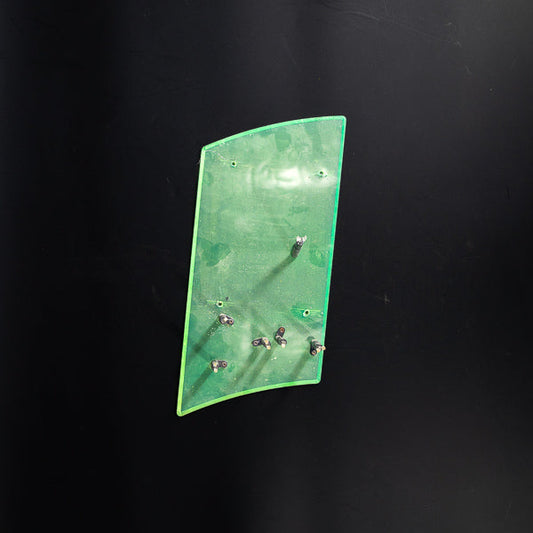 Left Green Mexico Flag for Miller Genuine Draft Neon Sign Plastic Replacement Panel