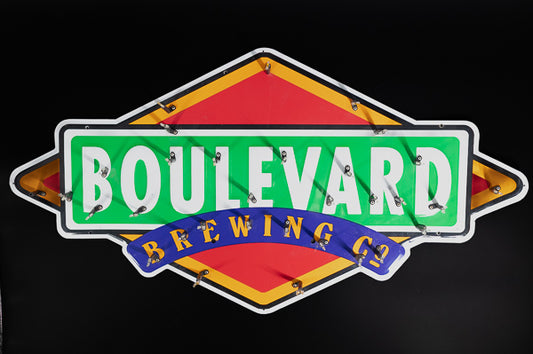 Boulevard Brewing Company Neon Sign Metal Replacement Panel