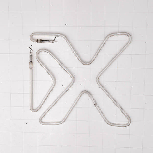 Left / Right Double Stroke X Back Light / Grid for Cerveza XX Dos Equis Replacement Tube - Neon Sign Part