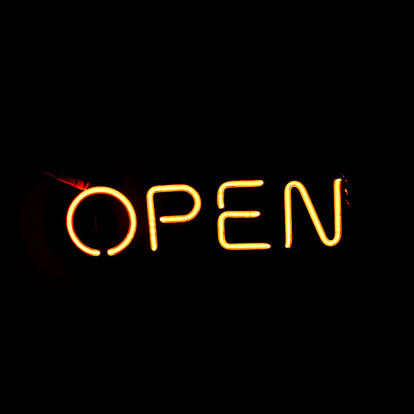 OPEN Single Stroke Word unit for Miller Lite Splash Can Replacement Tube - Neon Sign Part