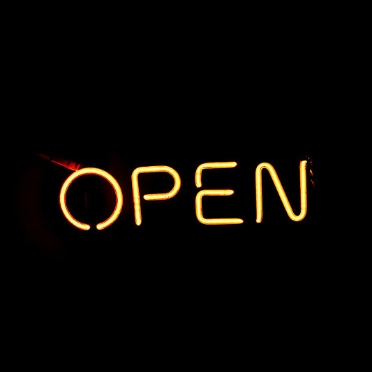 OPEN Single Stroke Word unit for Miller Lite Splash Can Replacement Tube - Neon Sign Part
