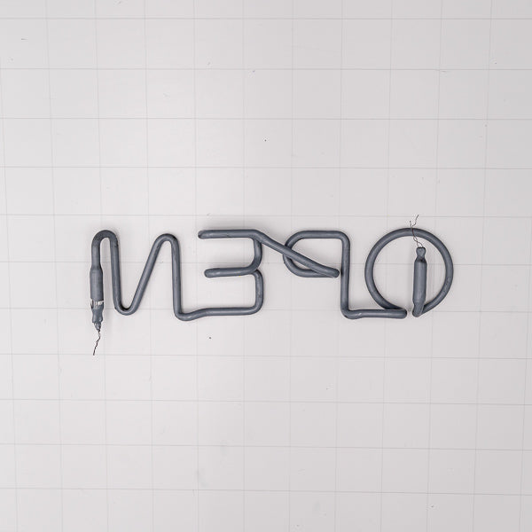 OPEN Single Stroke Word unit for Miller Lite Splash Can Replacement Tube - Neon Sign Part