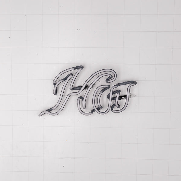 Ha Double Stroke Script Word Unit for Vintage Hamm’s Replacement Tube - Neon Sign Part
