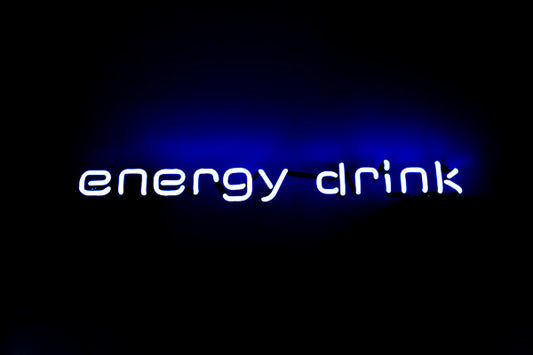 energy drink Single Stroke Word Unit Replacement Tube - Neon Sign Part