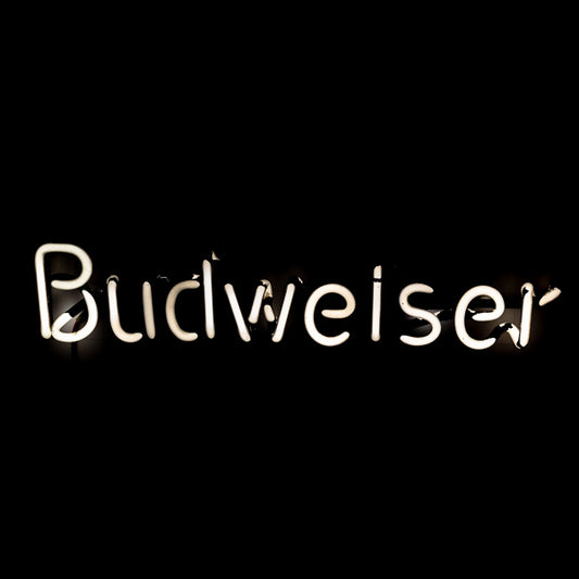 Budweiser Single Stroke Word unit Replacement Tube - Neon Sign Part