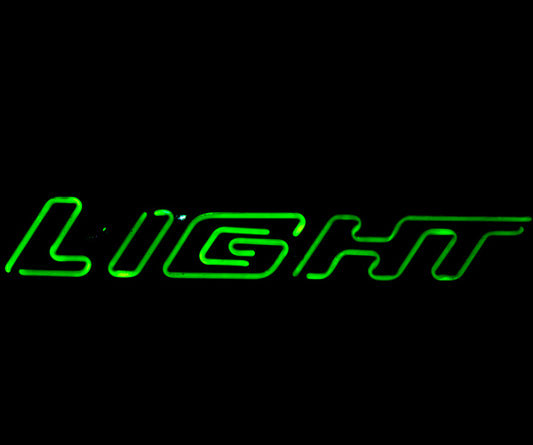 LIGHT Double Stroke Word unit for Bud Light Lime Replacement Tube - Neon Sign Part