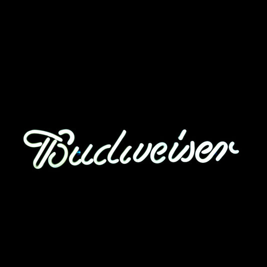 Budweiser Script Word unit for Budweiser Cubs / Teams Baseball Replacement Tube - Neon Sign Part