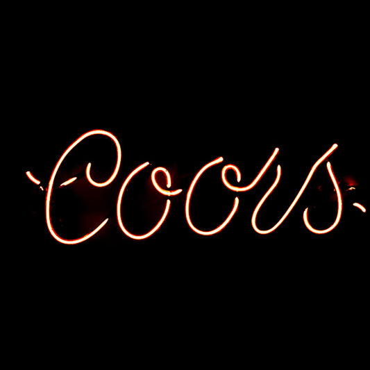 Coors Script Word unit for Coors Open Replacement Tube - Neon Sign Part