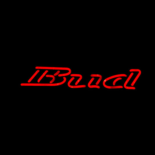 Bud Single Stroke Word unit for Bud Ice Replacement Tube - Neon Sign Part