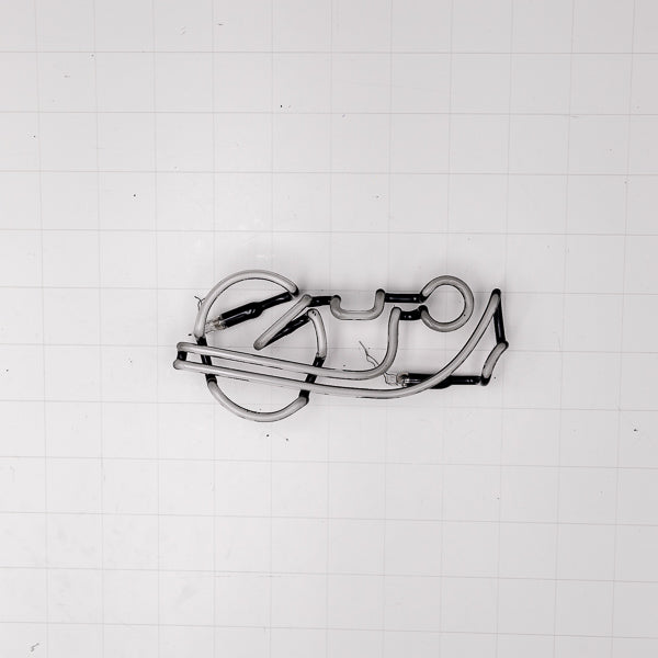 Motorcycle Back Wheel and Frame for Tunes, Babes & Bikes Budweiser Select Replacement Tube - Neon Sign Part