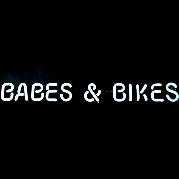 BABES & BIKES Single Stroke Word unit for Tunes, Babes & Bikes Budweiser Select Replacement Tube - Neon Sign Part