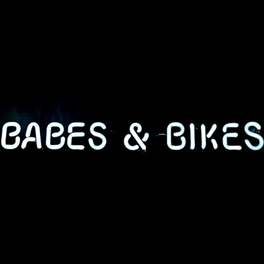 BABES & BIKES Single Stroke Word unit for Tunes, Babes & Bikes Budweiser Select Replacement Tube - Neon Sign Part