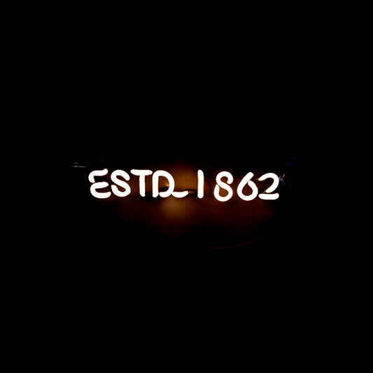 ESTD 1862 Single Stroke Word unit Replacement Tube - Neon Sign Part