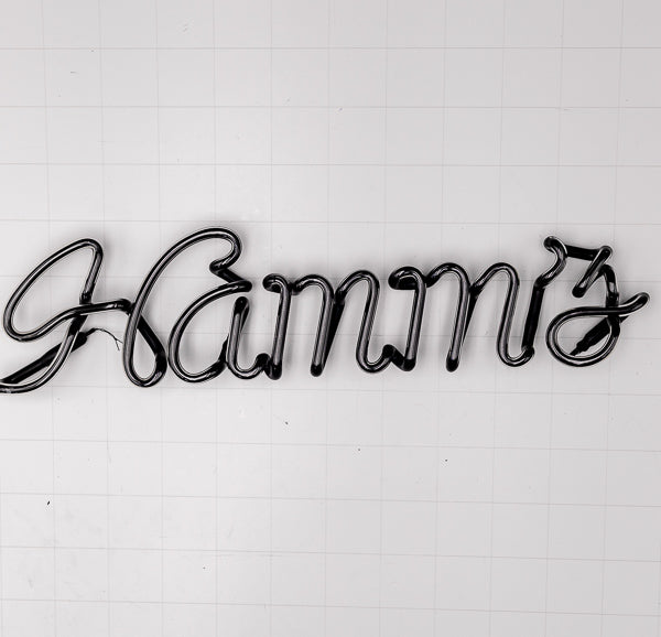 Hamm's Red Script Word unit Replacement Tube - Neon Sign Part