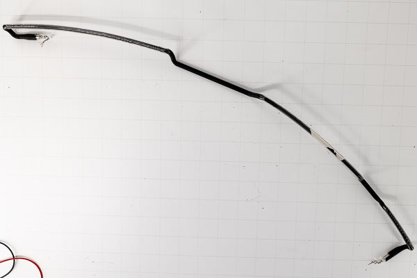 Top Border Unit for Large Dual Brand Miller and Genuine Draft Replacement Tube - Neon Sign Part