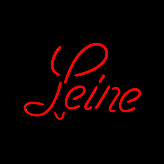 Leine Script Word Unit for Large Leinenkugel's Maiden Cap Replacement Tube - Neon Sign Part
