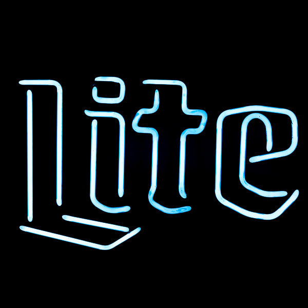 Lite Single Stroke Word unit for Miller Replacement Tube - Neon Sign Part