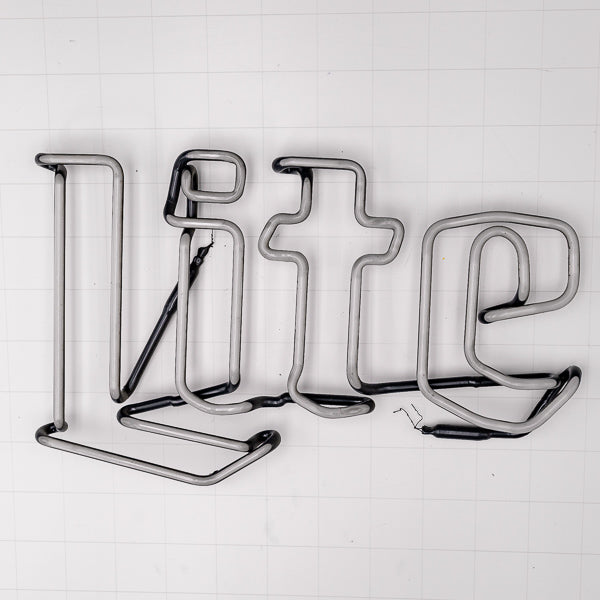 Lite Single Stroke Word unit for Miller Replacement Tube - Neon Sign Part