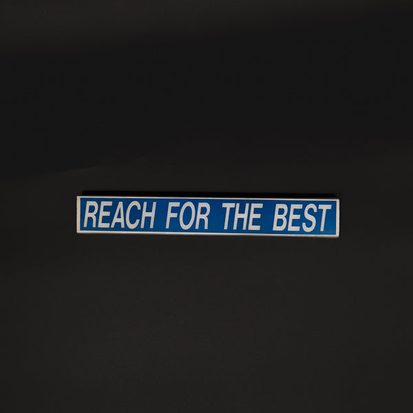 REACH FOR THE BEST Plastic for Old Style Guitar Neon Sign Plastic Replacement Panel