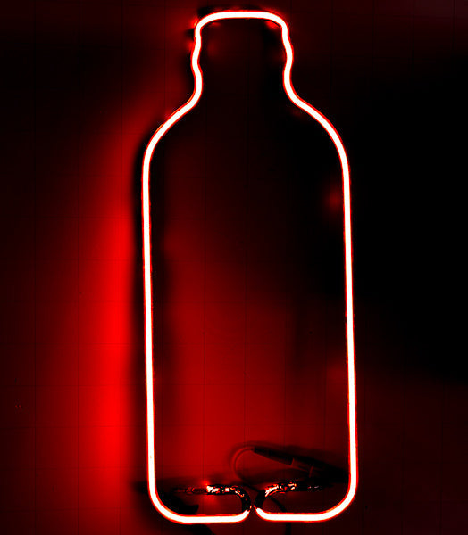Bottle Border unit for Red Strip Replacement Tube - Neon Sign Part