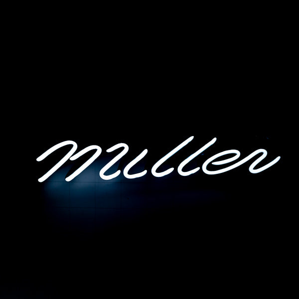 Miller Script Word unit Replacement Tube - Neon Sign Part – NeonSignRevival