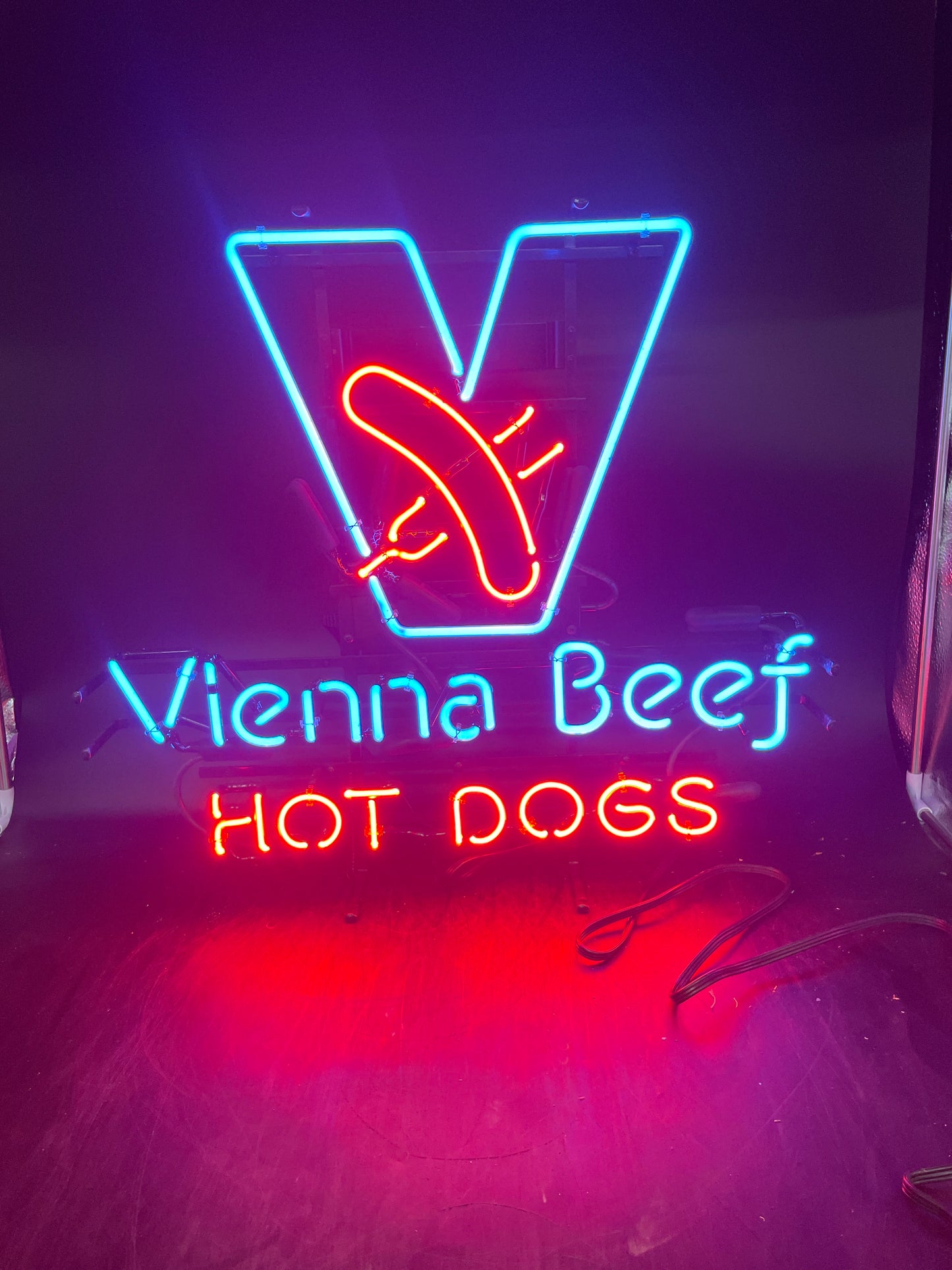 Hot Dog Unit for Vienna Beef Neon Sign Replacement Tube