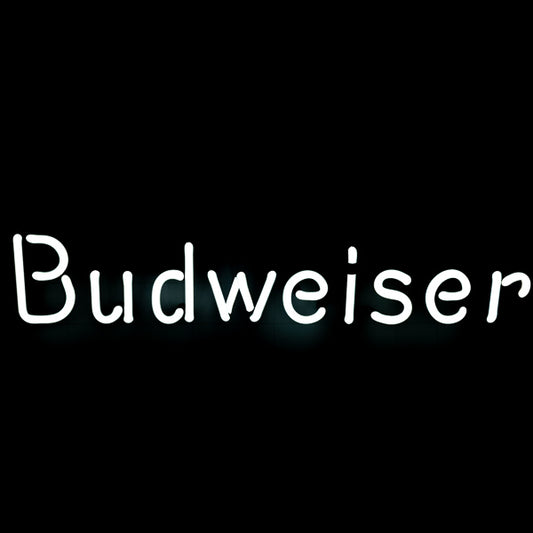 Budweiser Single Stroke Word unit Replacement Tube - Neon Sign Part