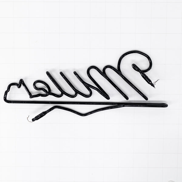 Miller Single Stroke with emphasis Script Word unit Replacement Tube - Neon Sign Part