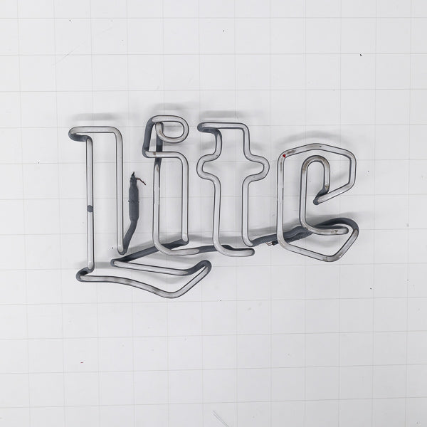 Lite Single Stroke Word unit for Miller Replacement Tube - Neon Sign Part