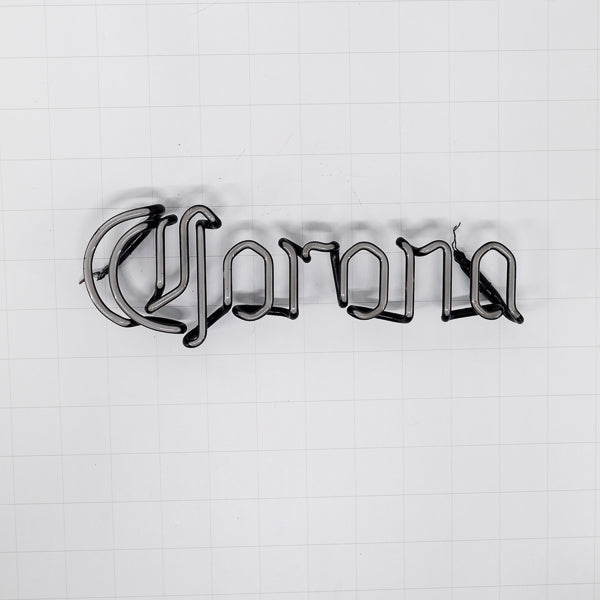 Corona Single Stroke Word unit Replacement Tube - Neon Sign Part