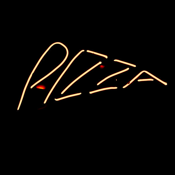 PIZZA Script Word unit for Miller Replacement Tube - Neon Sign Part