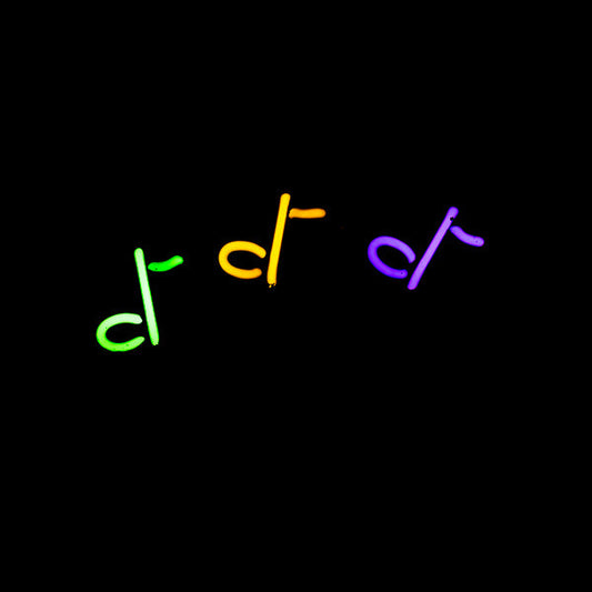 Music Notes for Rock & Roll Guitar Replacement Tube - Neon Sign Part