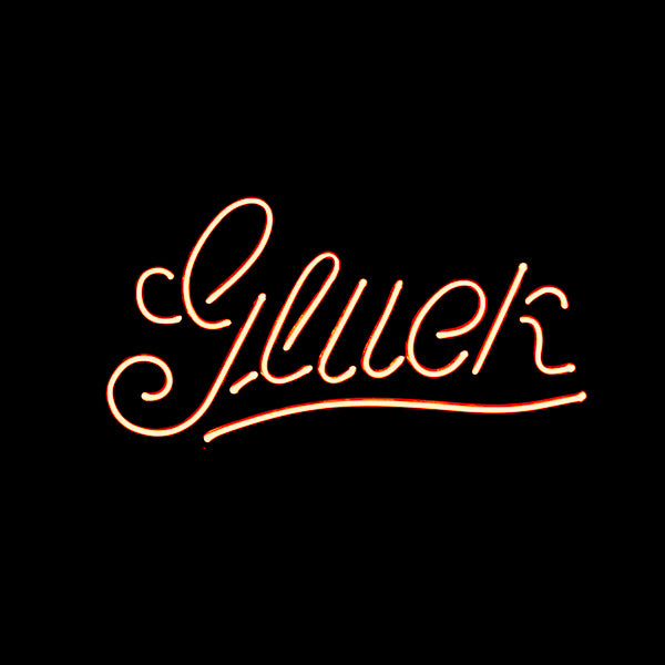 Gluek Single Stroke Word unit for Gluek Brewing Company Replacement Tube - Neon Sign Part