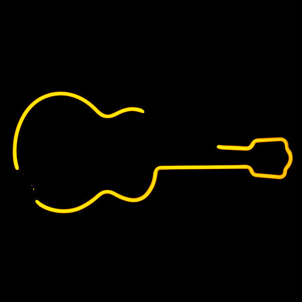 Guitar Body & Neck for Alvarez Replacement Tube - Neon Sign Part