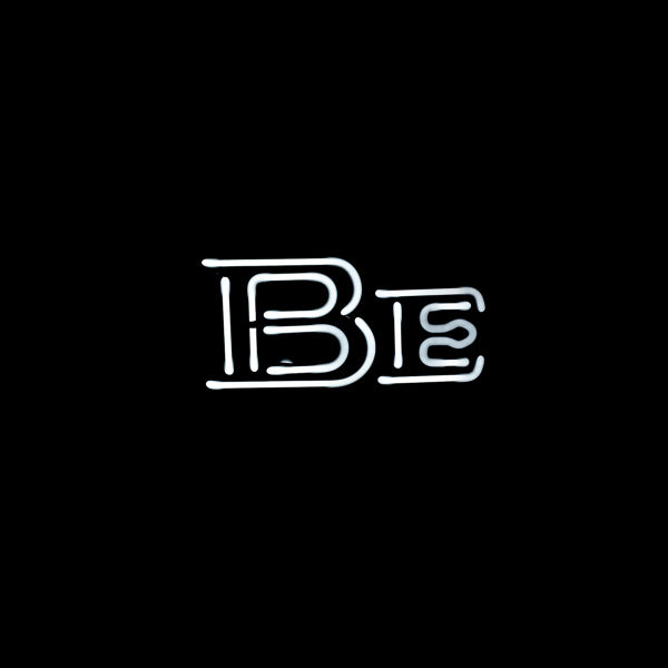BE Double Stroke Word unit for SoBe Drink Replacement Tube - Neon Sign Part