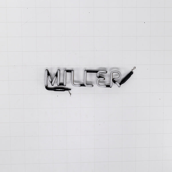MILLER Single Stroke Word unit Replacement Tube - Neon Sign Part