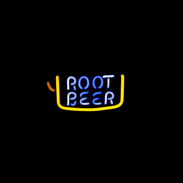 ROOT BEER Single Stroke Word Unit & Border / Mug Replacement Tube - Neon Sign Part