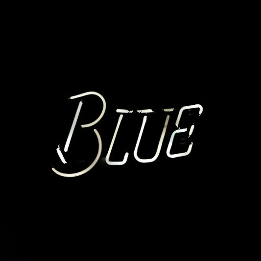 BLUE Single Stroke Word unit for Blue Moon Replacement Tube - Neon Sign Part