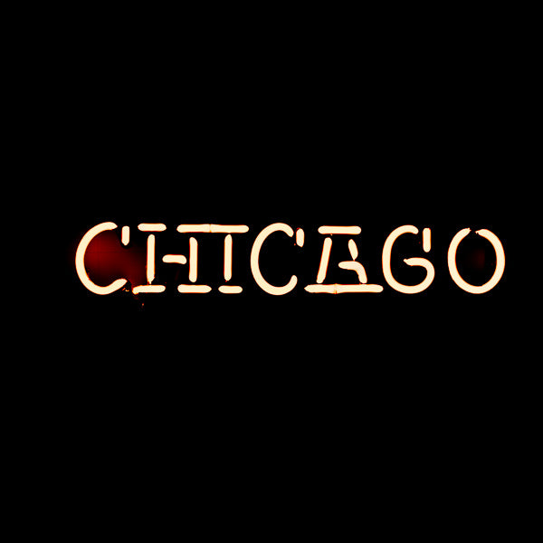 CHICAGO Serifs Single Stoke Word unit Replacement Tube - Neon Sign Part