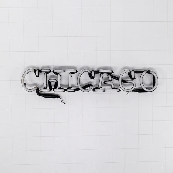 CHICAGO Serifs Single Stoke Word unit Replacement Tube - Neon Sign Part
